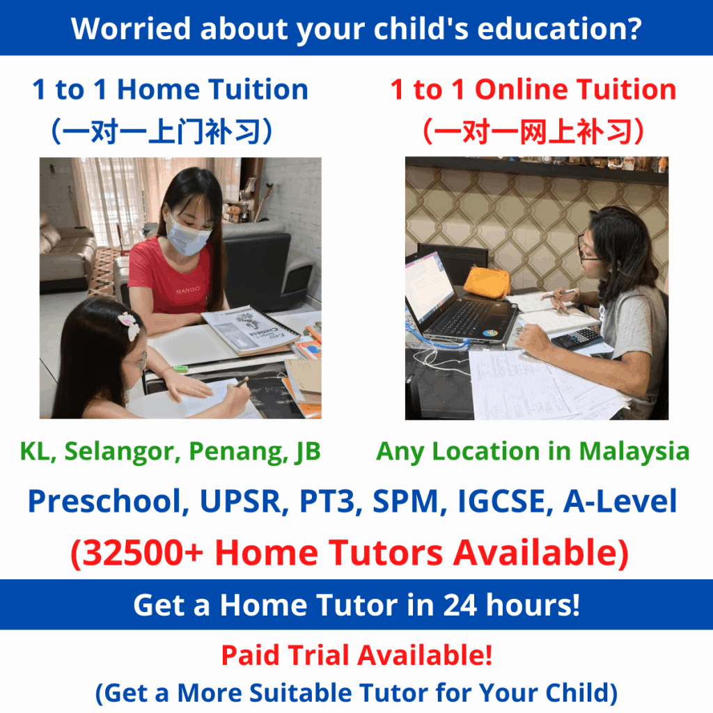 1 to 1 home tuition/ online tuition malaysia1 to 1 home tuition/ online tuition malaysia