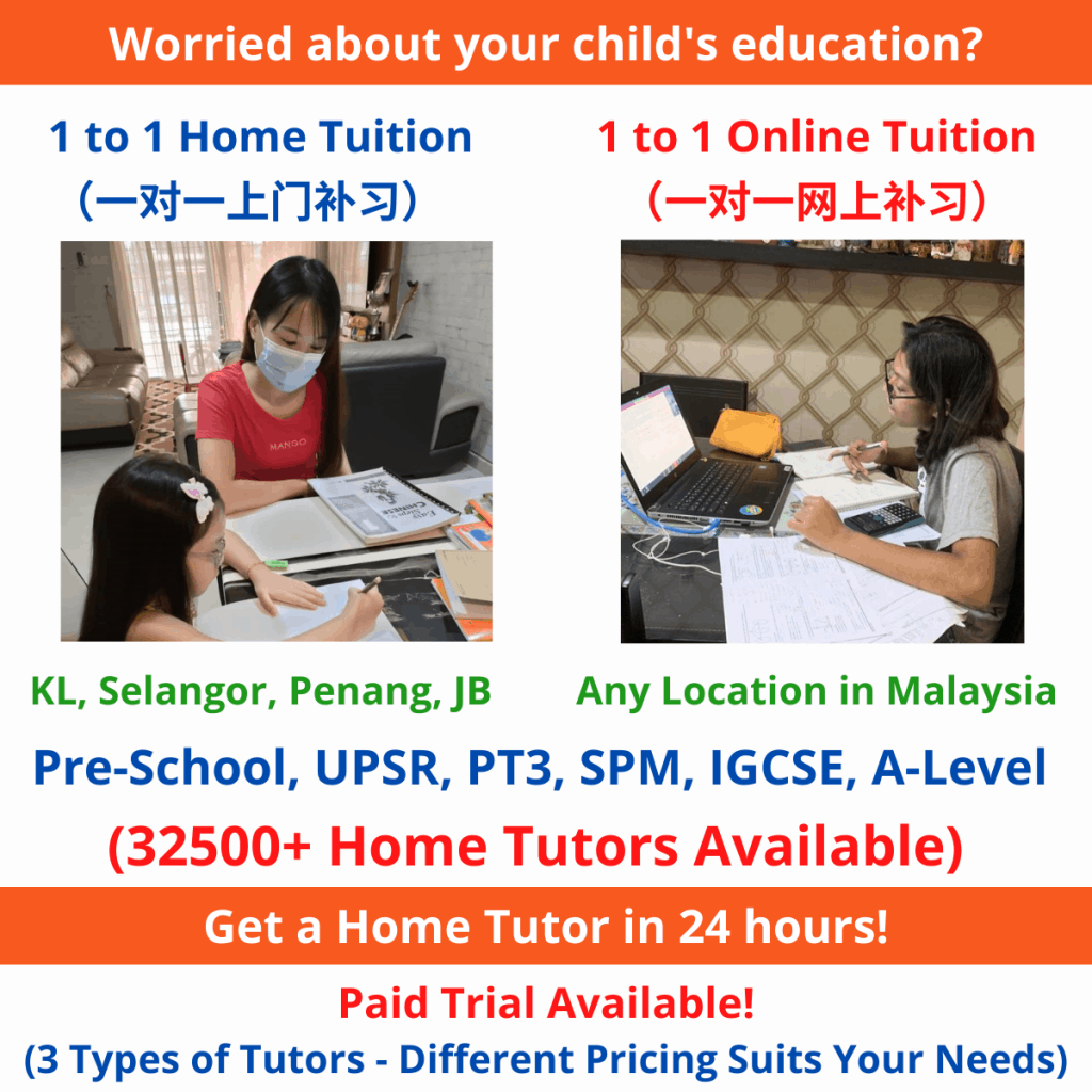 1 to 1 home tuition/ online tuition malaysia1 to 1 home tuition/ online tuition malaysia