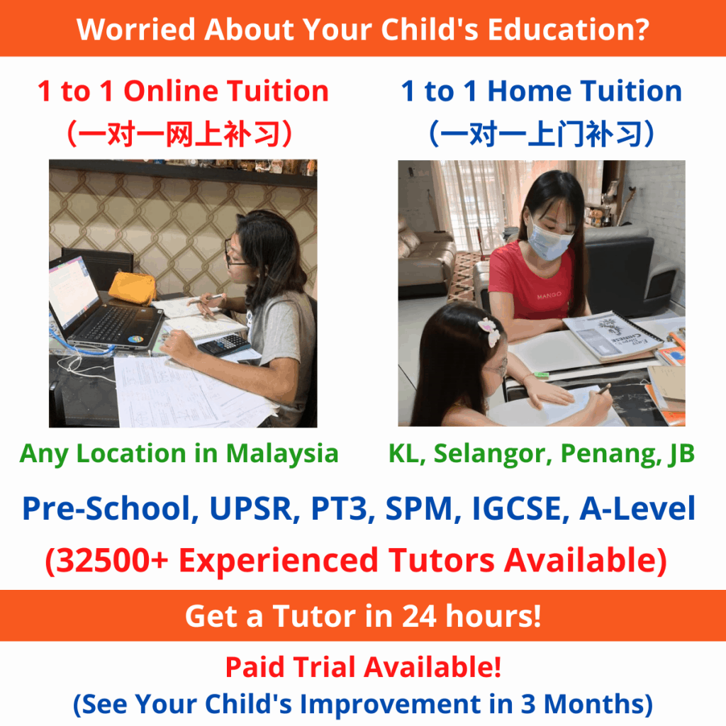 1 to 1 home tuition/ online tuition malaysia1 to 1 home tuition/ online tuition malaysia