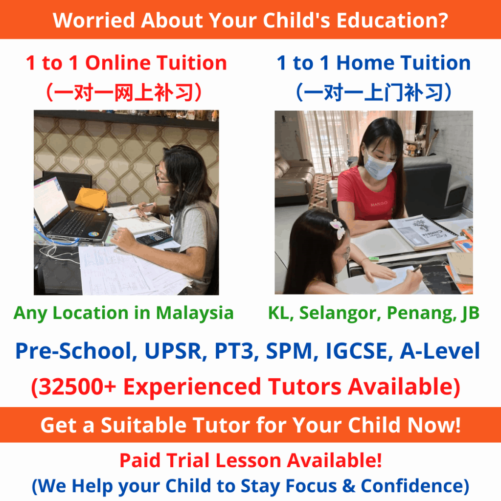 1 to 1 home tuition/ online tuition malaysia1 to 1 home tuition/ online tuition malaysia