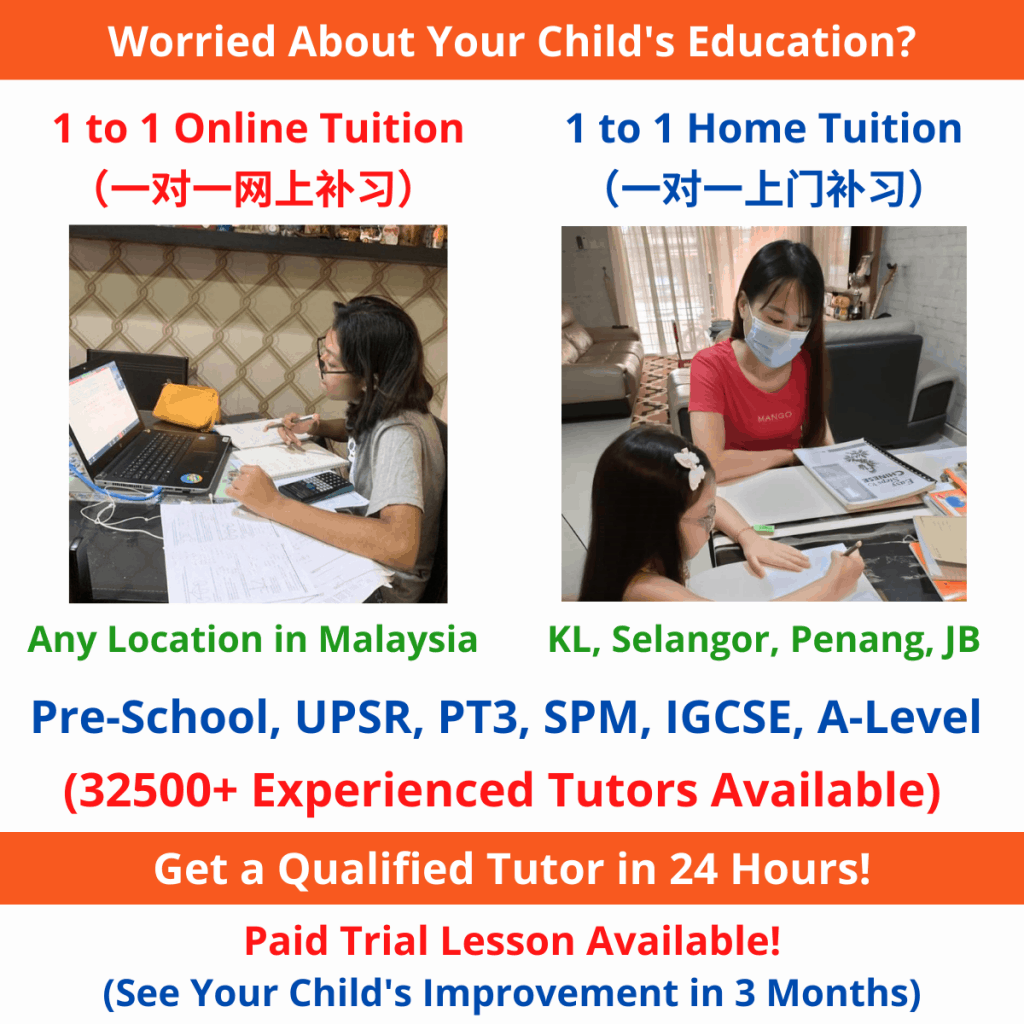 1 to 1 home tuition/ online tuition malaysia1 to 1 home tuition/ online tuition malaysia